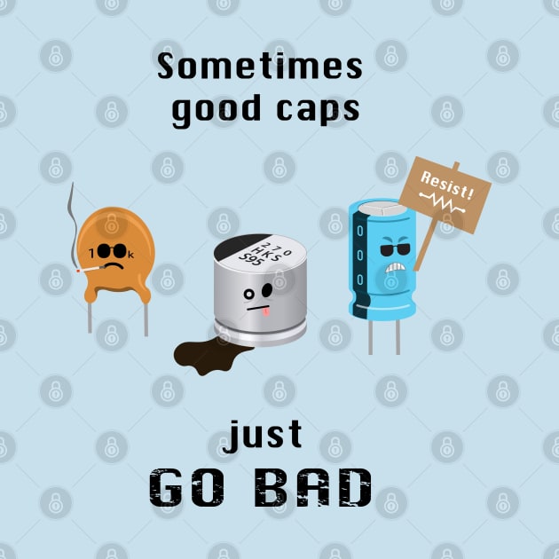 When Caps Go Bad (Light Products) by Geekman's World