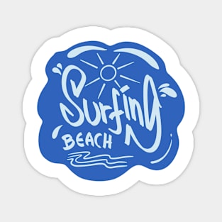 Surf beach Magnet