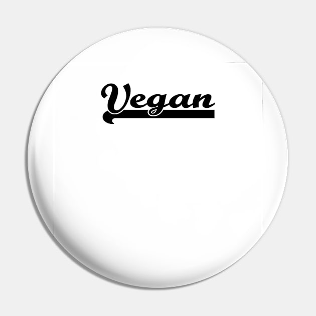 Vegan Team Spirit Pin by ligatinistuff