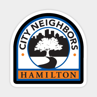 City Neighbors Hamilton CNH Logo Magnet