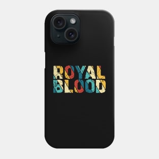 Retro Color -  Royal Blood Phone Case