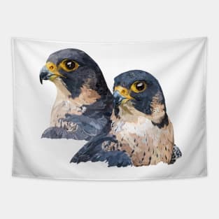 Peregrine falcon Tapestry