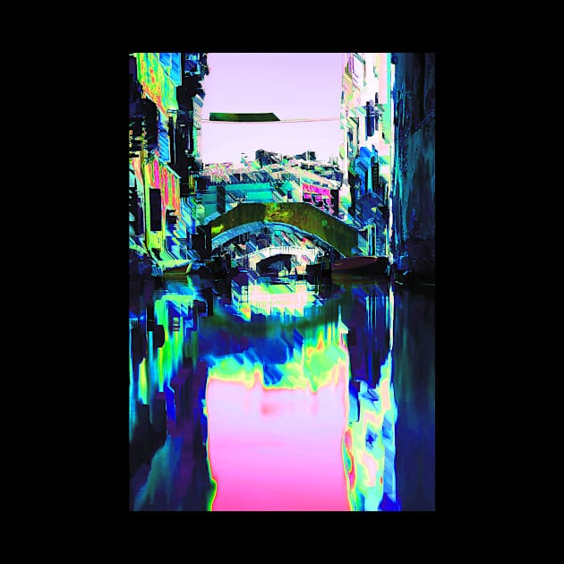 Venice Italy Glitch Art by GLITCH.HUB