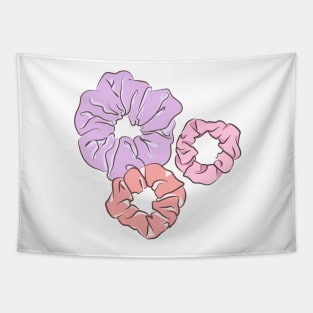 cute hair scrunchie Tapestry