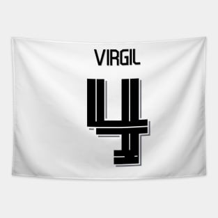 Virgil Van Dijk Liverpool Away jersey 22/23 Tapestry