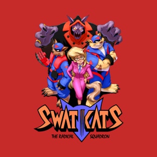 swat kats elite full team T-Shirt
