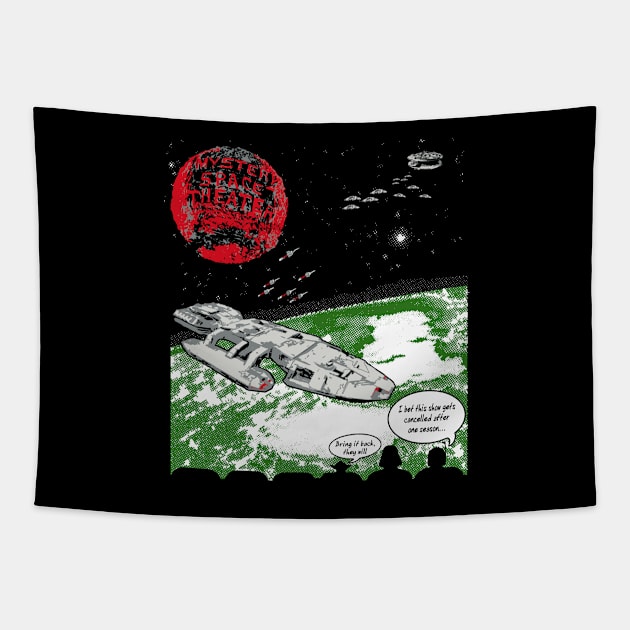 Mystery Space Theater BSG Edition Tapestry by Pixhunter