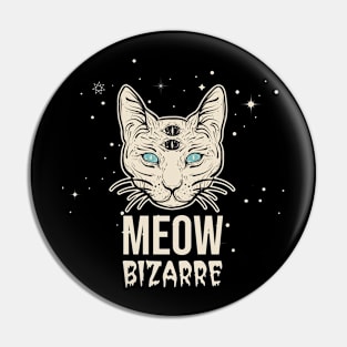 Meow Bizarre Pin