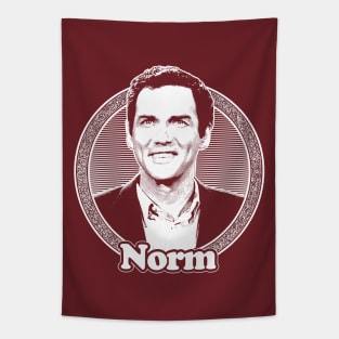 Norm Macdonald // Retro Fan Art Tribute Design Tapestry