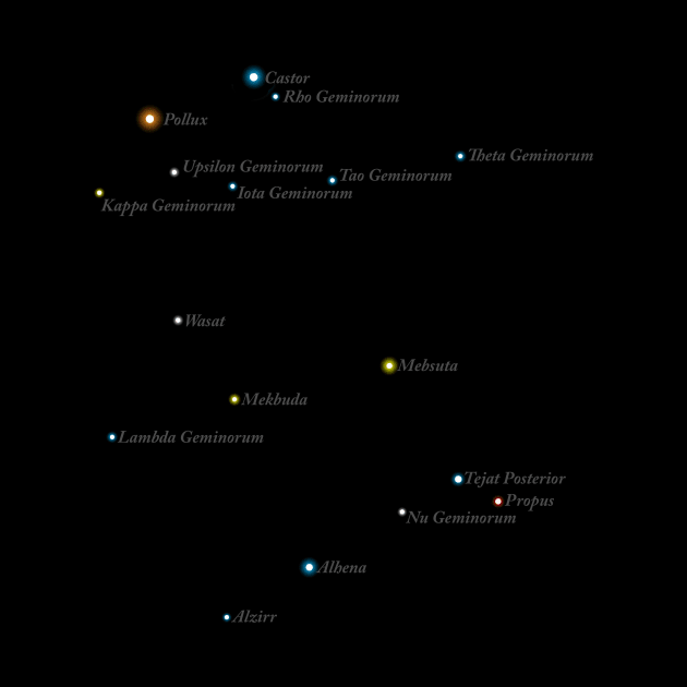 Constellation Gemini by GloopTrekker