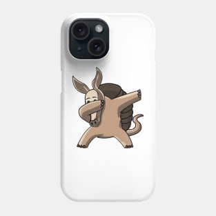 'Dabbing Armadillo' Funny Dabbing Animal Gift Phone Case