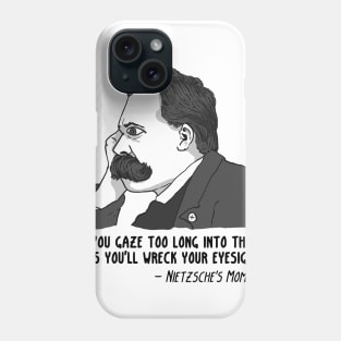 Nietzsche's Mom Phone Case