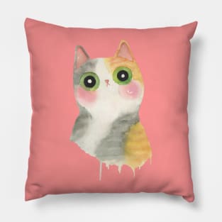 The calico cat Pillow