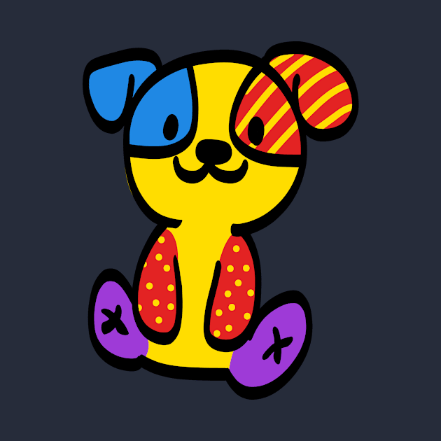 Baby Cartoon Dog by FunnyMoonCosmic