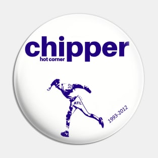 Chipper Jones Atlanta Hot Corner Pin