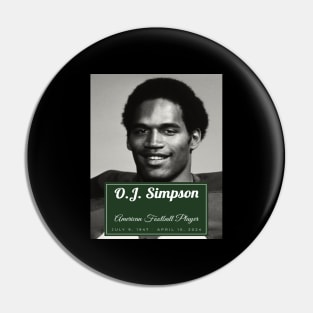 O.J. Simpson Pin