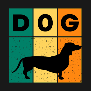 VINTAGE DACHSHUND DOG T-Shirt