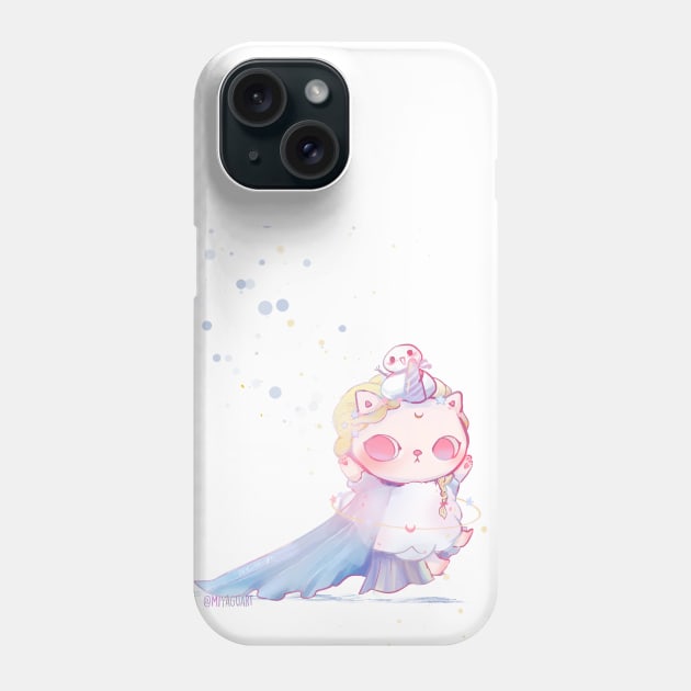 Mio the Queen Phone Case by Miya Gu Art