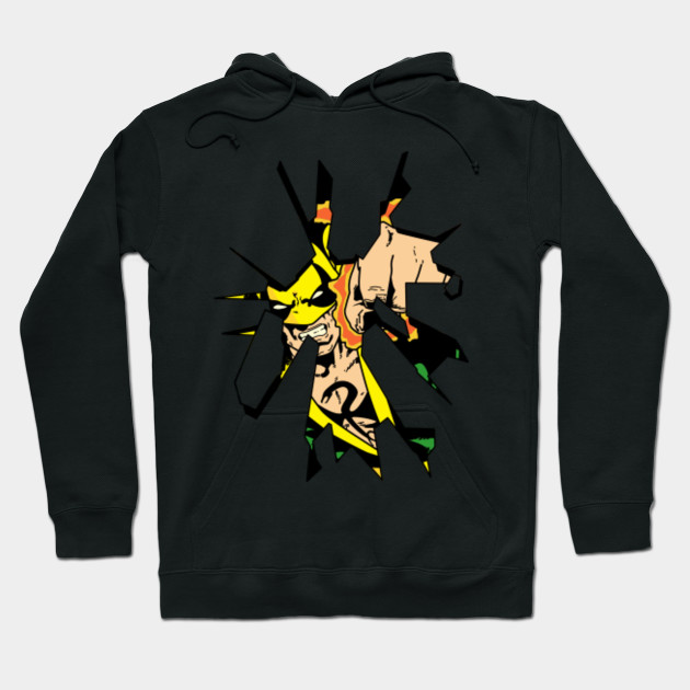 Iron Fist Breaking Out Marvel Hoodie Teepublic