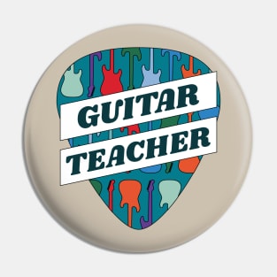 Guitar Teacher Guitar Pick Pin