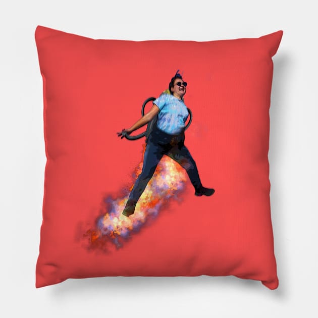 Zoe's Jetpack Pillow by TheArchitectsGarage