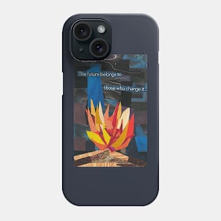 Set the World on Fire Collage Phone Case
