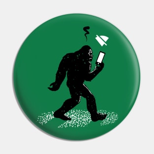 Bigfoot got no reception Pin