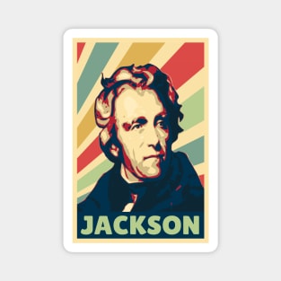 Andrew Jackson Vintage Colors Magnet