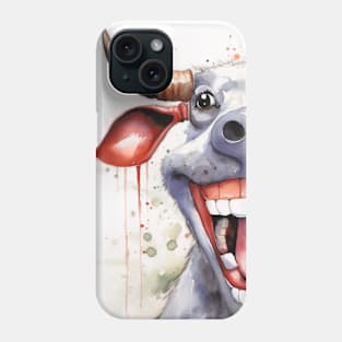 Funny cow Phone Case