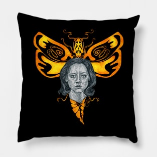 Clarice - digital artwork Pillow