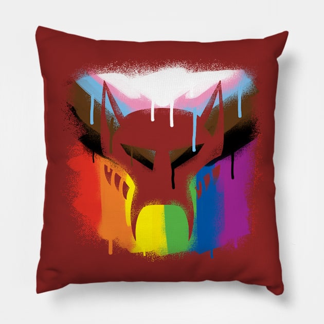 Pride Maximal Pillow by candychameleon