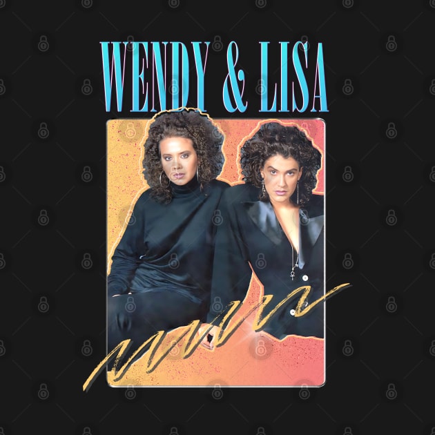 Wendy & Lisa / Retro Fan Design by DankFutura