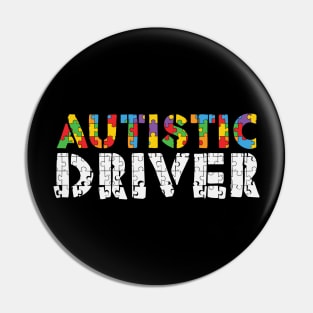 Autistic Driver - Autism Awareness Pin