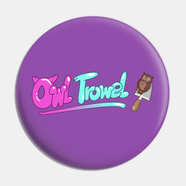 Owl Trowel Pin by opiester