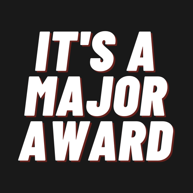 it's a major award by IJMI