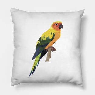 Conure Parrot Pillow