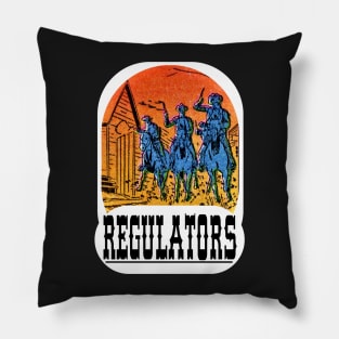 Regulators Billy the Kid Cowboys Pillow