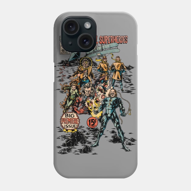 Historical Superheroes Phone Case by Made With Awesome