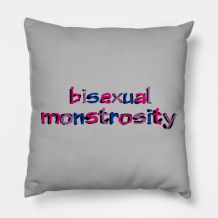 Bisexual Monstrosity Pillow