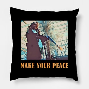 Wynonna Earp Make Your Peace Pillow