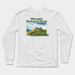 Olympic National Park Washington Long Sleeve T-Shirt