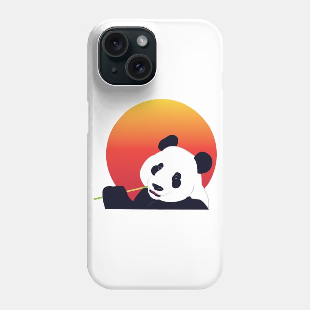 Panda Phone Case by dddesign