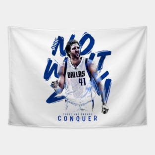 Dirk Nowitzki Tapestry