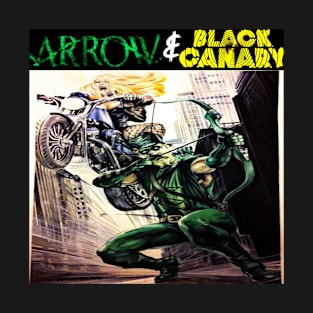 Green arrow Black Canary T-Shirt