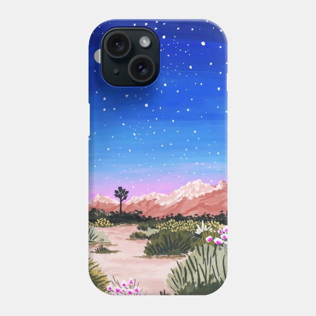 Joshua Tree Phone Case by Sarah Gesek Studio