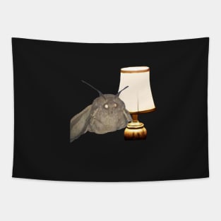 Möth And Lamp Tapestry