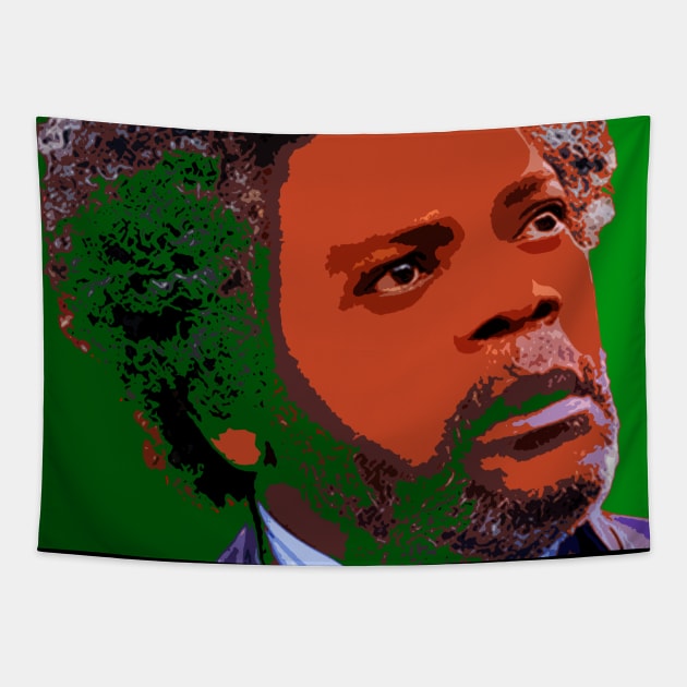 samuel l jackson Tapestry by oryan80