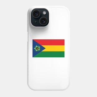 Socialist Tropican flag (iteration 1) Phone Case