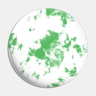 Grass green and white marble - Tie-Dye Shibori Texture Pin