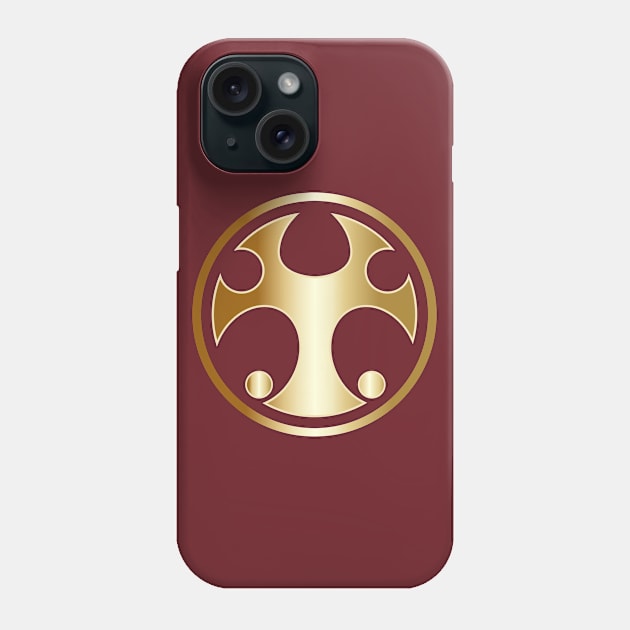 PR Ninja Storm Crimson Ranger Phone Case by mavgagliano